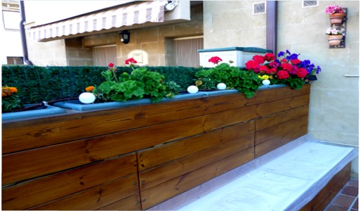 Jardineras patios, terrazas|KIMER